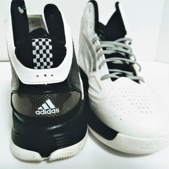 NEW Adidas basketball athletic shoe Ghost women 8 8.5 10 White Black